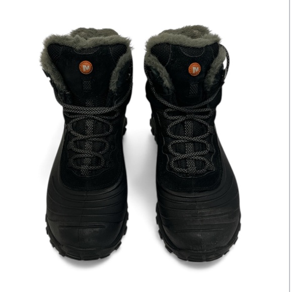 Merrell black/smoke performance waterproof ankle boots, Size 9US - Picture 5 of 11